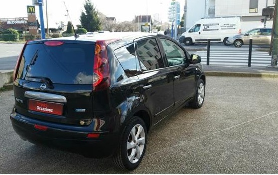 Left hand drive NISSAN NOTE 1.5 DCI LIFE