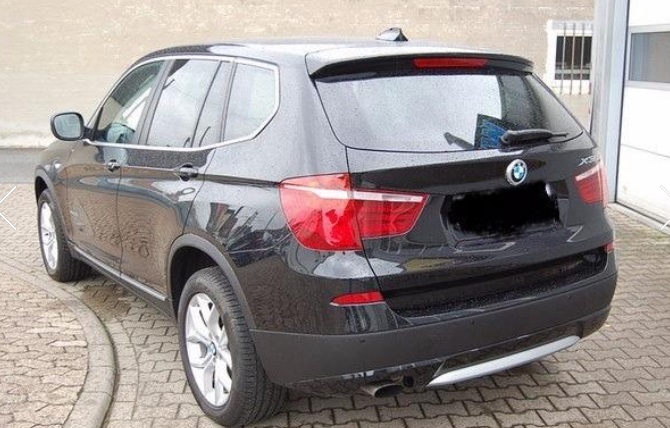 Left hand drive BMW X3 2.0 XDRIVE LUXE