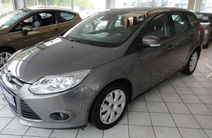 Left hand drive FORD FOCUS 1.6 TDCI TREND