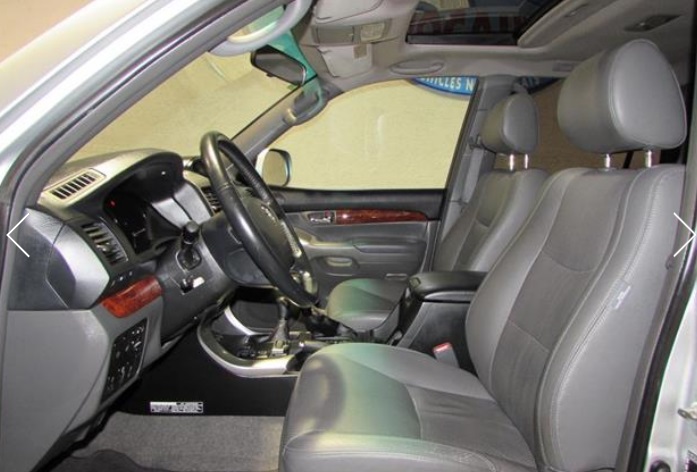 Left hand drive TOYOTA LANDCRUISER Land Cruiser 3.0D-4D VXL 8 seats