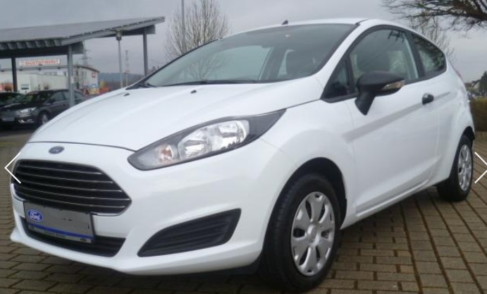 Left hand drive FORD FIESTA 1.25 Ambiente