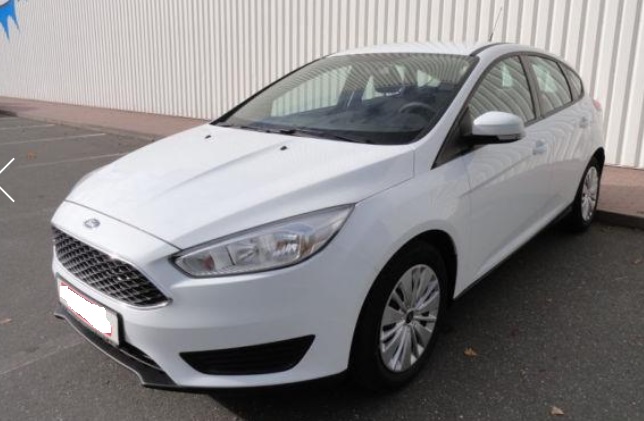 Left hand drive FORD FOCUS 1.0 EcoBoost Trend 