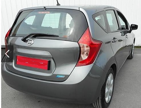 Left hand drive NISSAN NOTE 1.5 dCi 90 Acenta