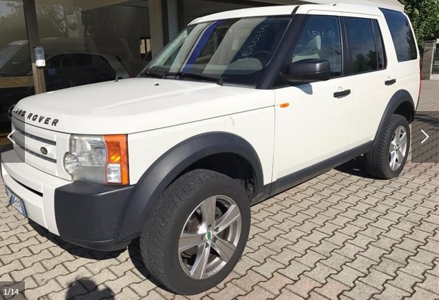 Left hand drive LANDROVER DISCOVERY 3 2.7 TDV6 S