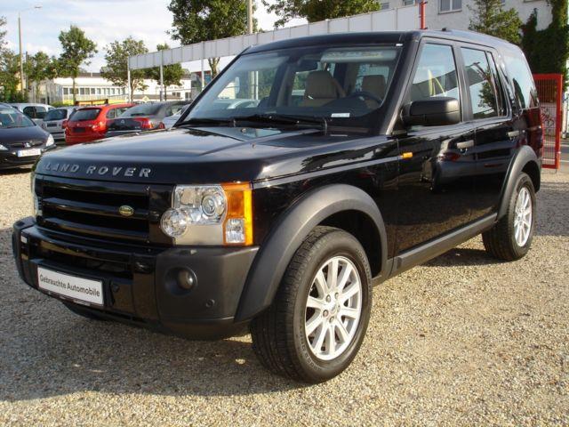 Left hand drive LANDROVER DISCOVERY TD V6 7 SEATS HSE