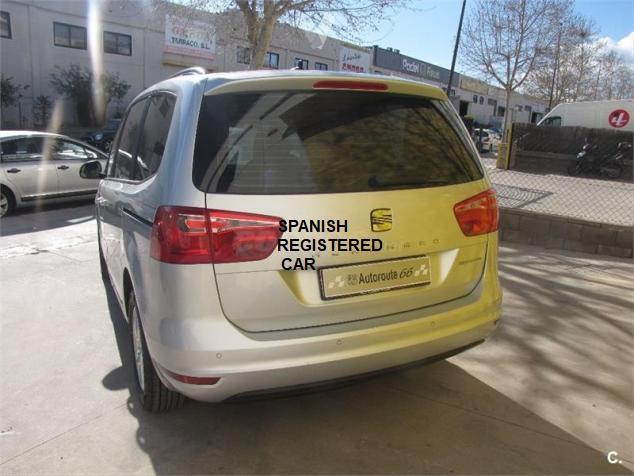 Left hand drive SEAT ALHAMBRA 2.0 TDI COMFORT SPANISH REG