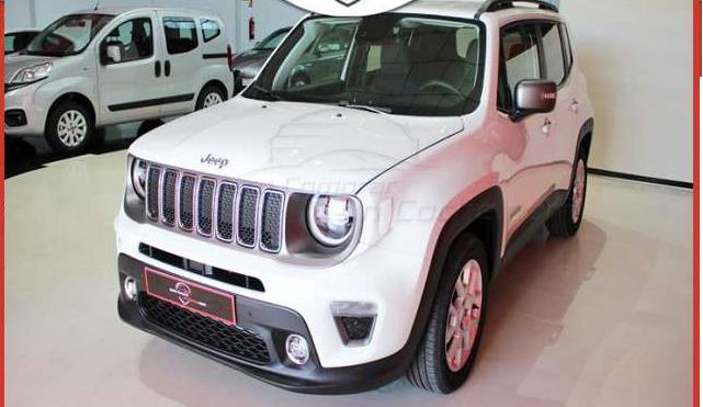 Left hand drive JEEP RENEGADE 1.3 Limited 4x2 DDCT