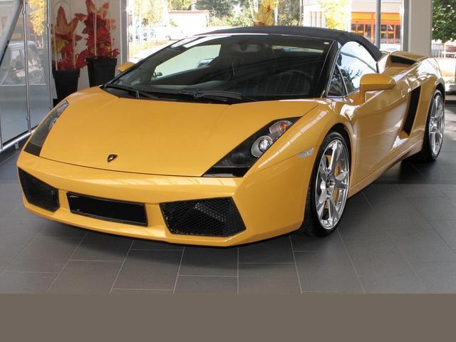 voiture LAMBORGHINI GALLARDO 01 04 2008 Metallic Yellow lieu