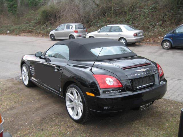 1 LHD CHRYSLER CROSSFIRE 01 08 2008 Black lieu