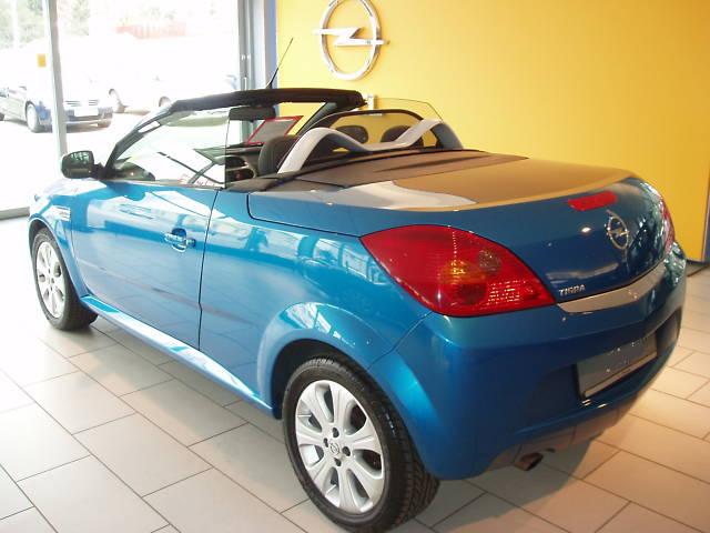 1 LHD OPEL TIGRA 01 09 2008 Metallic Antigua Blue lieu