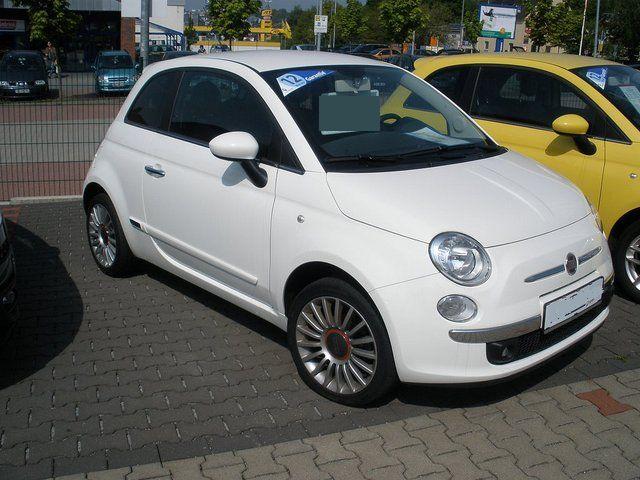 LHD FIAT 500 01 01 2008 Bossa Nova White lieu