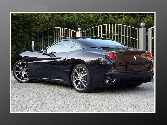 1 LHD FERRARI CALIFORNIA 01 08 2009 Daytona Black lieu