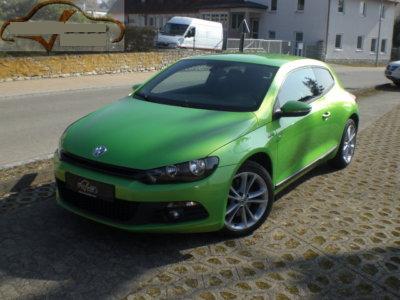 voiture VOLKSWAGEN SCIROCCO 01 07 2010 Metallic Viper Green lieu