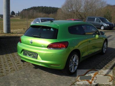 1 LHD VOLKSWAGEN SCIROCCO 01 07 2010 Metallic Viper Green lieu