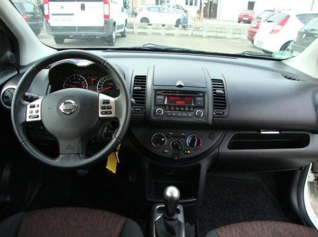 left hand drive NISSAN NOTE (01/10/2011) -  