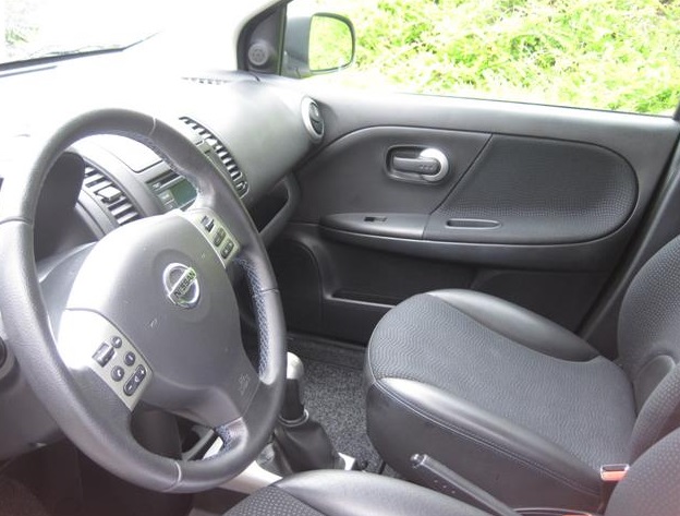 left hand drive NISSAN NOTE (01/03/2013) -  