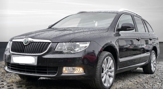 lhd SKODA SUPERB (01/03/2012) - 