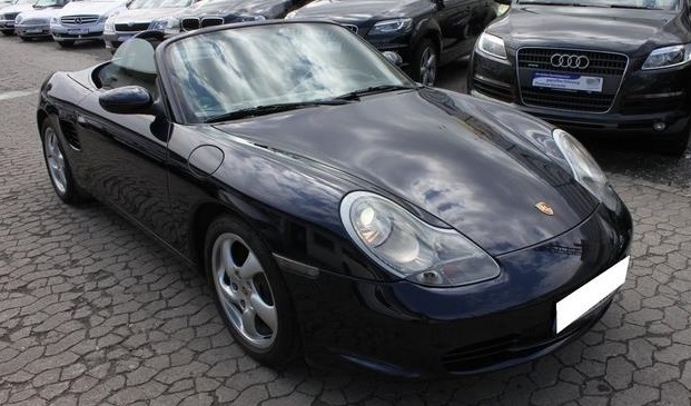 lhd car PORSCHE BOXSTER (01/07/2005) - 