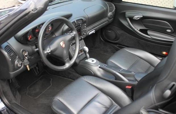 left hand drive PORSCHE BOXSTER (01/07/2005) -  