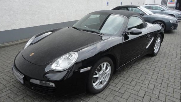 left hand drive PORSCHE BOXSTER (01/07/2008) -  