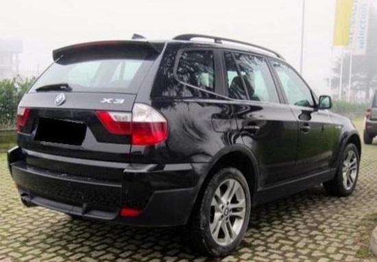 lhd car BMW X3 (01/11/2007) - 