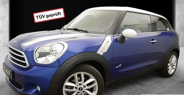 Left hand drive MINI PACEMAN D PACEMAN