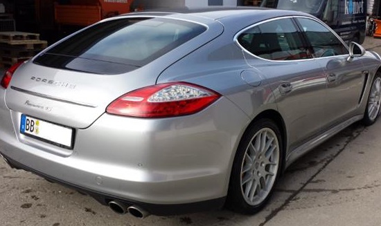 left hand drive PORSCHE PANAMERA (01/07/2010) -  