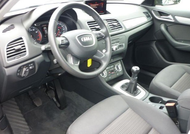 Left hand drive car AUDI Q3 (01/05/2012) - 