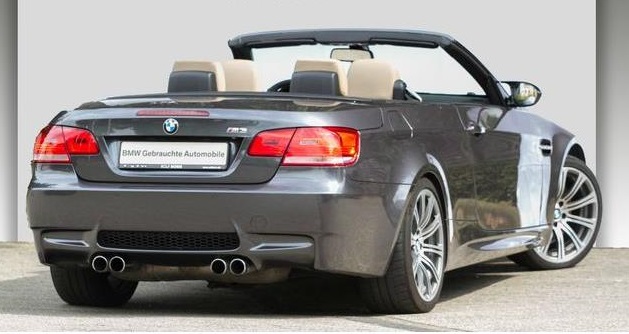 Left hand drive BMW M3 M3 CABRIOLET