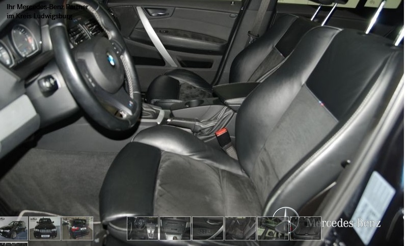 Left hand drive car BMW X3 (01/03/2010) - 
