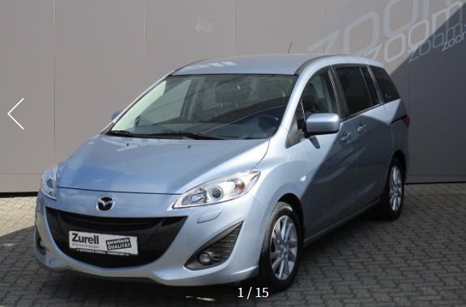 lhd MAZDA 5 (01/09/2011) - 