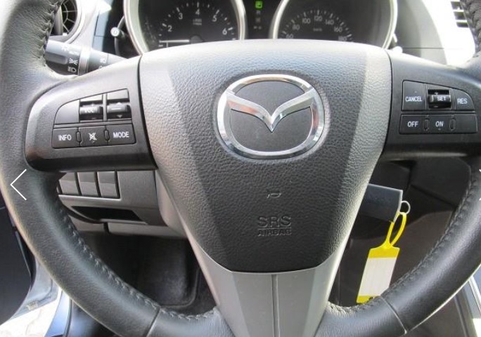 left hand drive MAZDA 5 (01/09/2011) -  