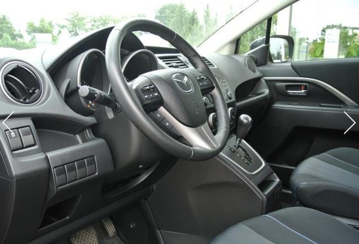 Left hand drive car MAZDA 5 (01/09/2011) - 