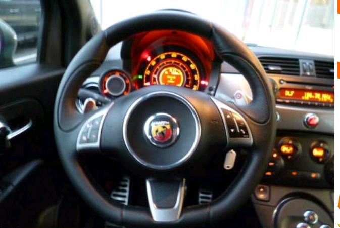 Left hand drive car FIAT 500C (17/02/2012) - 