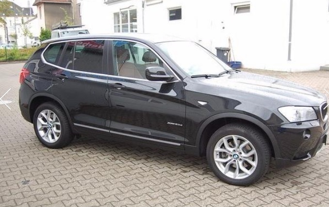 left hand drive BMW X3 (01/05/2010) -  