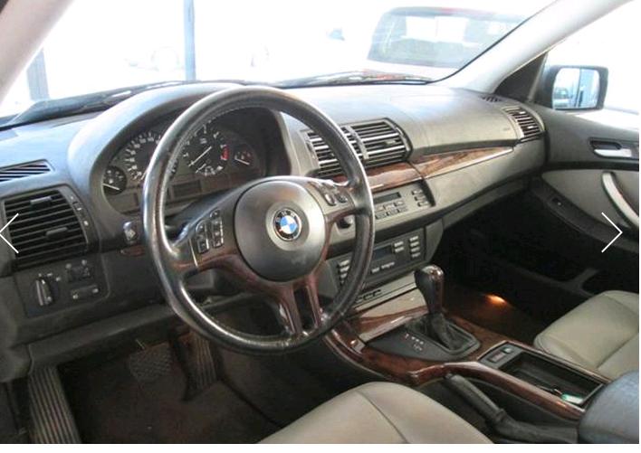 left hand drive BMW X5 (01/06/2004) -  