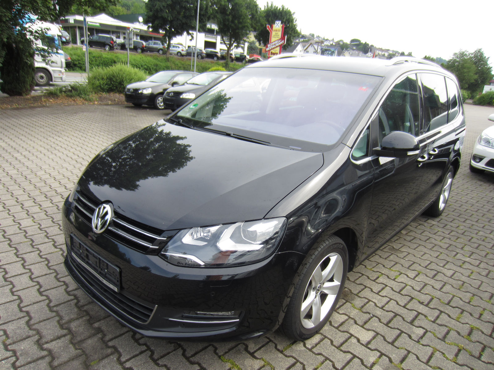 lhd car VOLKSWAGEN SHARAN (01/07/2011) - 