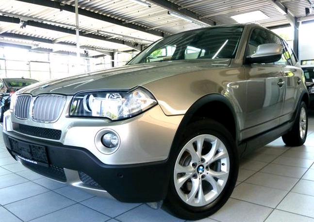 Left hand drive BMW X3  X Drive 2.0 D Edition Lifesty