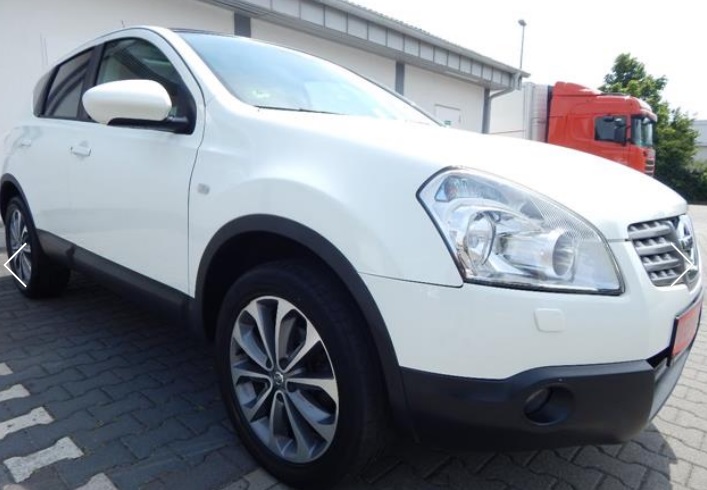 lhd car NISSAN QASHQAI (01/01/2010) - 