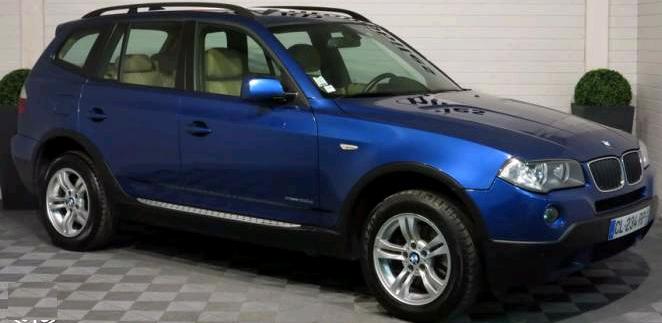 lhd car BMW X3 (17/12/2009) - 