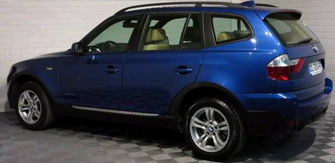 left hand drive BMW X3 (17/12/2009) -  