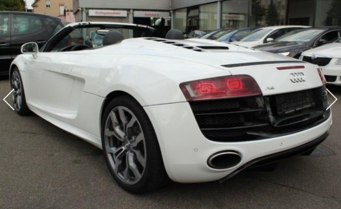 lhd car AUDI R8 (01/03/2010) - 