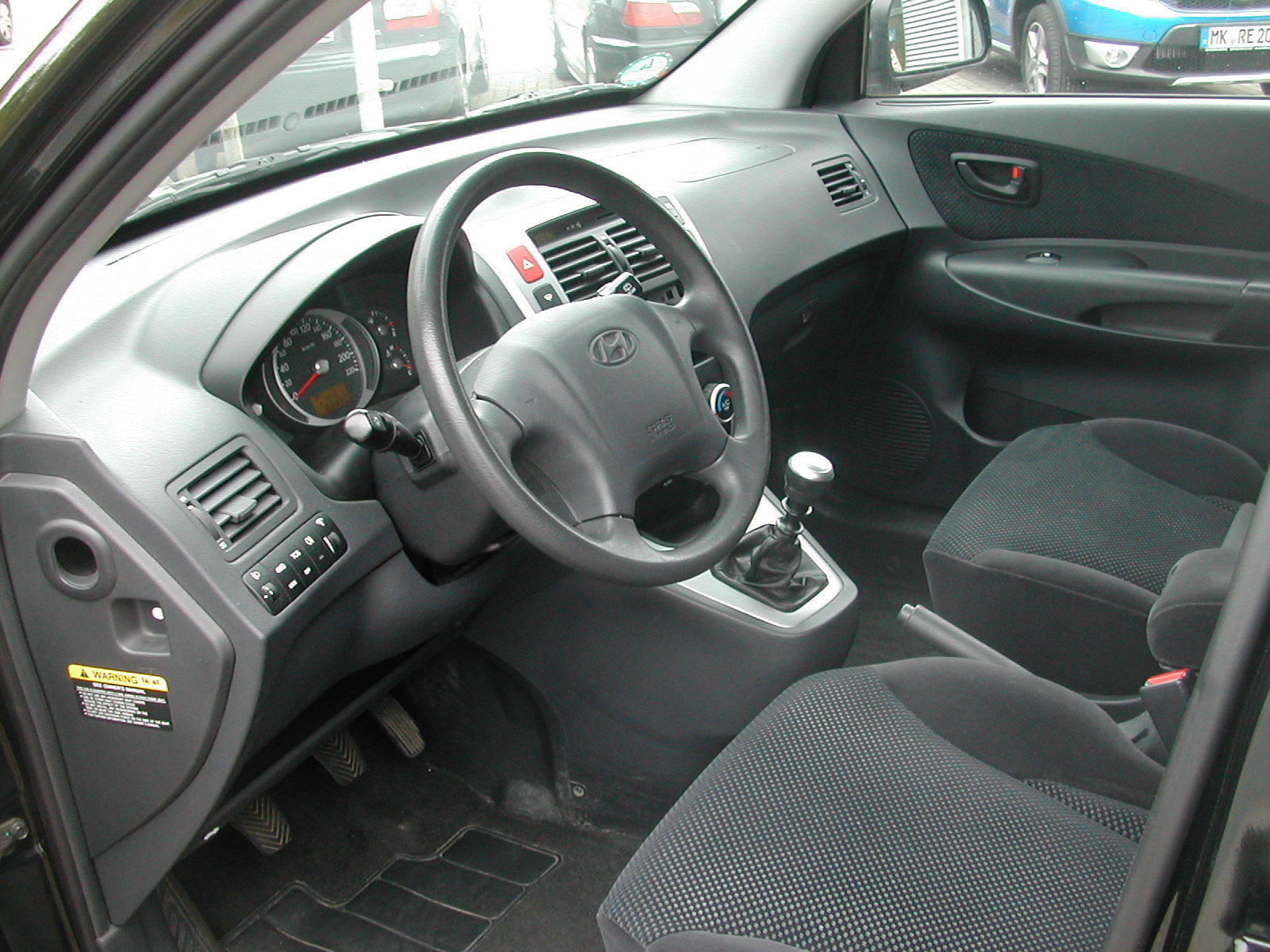 Left hand drive car HYUNDAI TUCSON (01/06/2009) - 