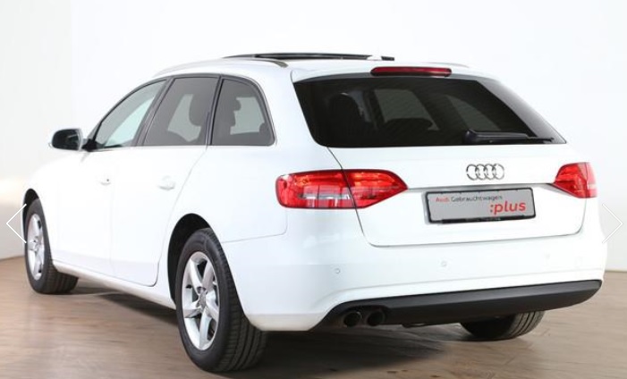 lhd car AUDI A4 (01/03/2012) - 