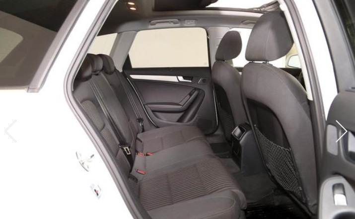 left hand drive AUDI A4 (01/03/2012) -  