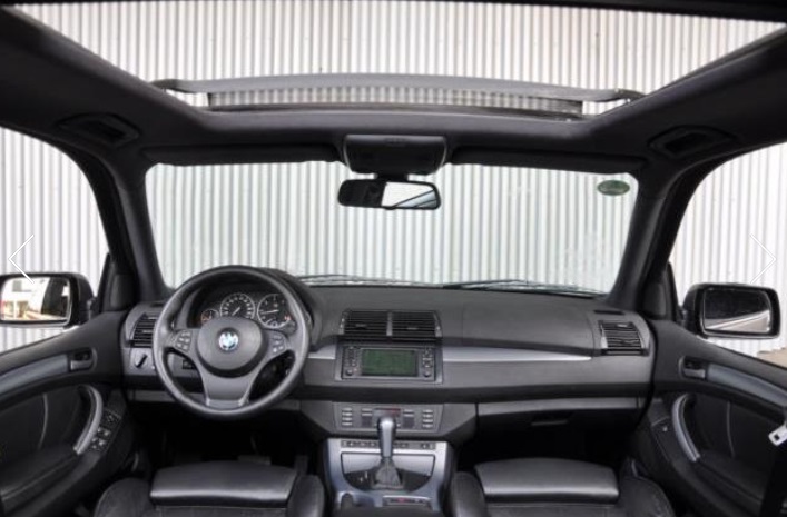 Left hand drive car BMW X5 (01/08/2006) - 