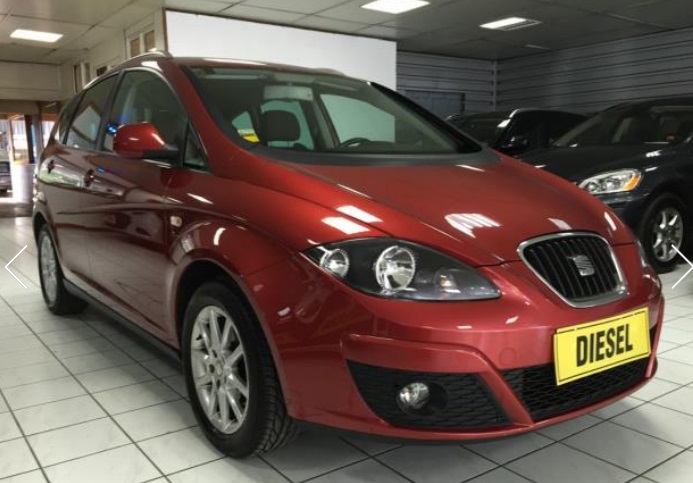 Left hand drive SEAT ALTEA XL 1.9 TDI