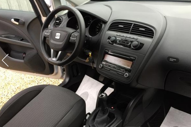 left hand drive SEAT ALTEA (01/04/2011) -  