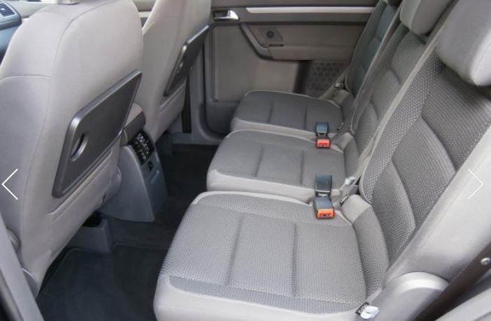 left hand drive VOLKSWAGEN TOURAN (01/10/2010) -  