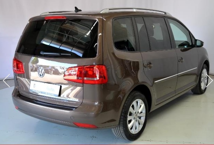 lhd car VOLKSWAGEN TOURAN (01/05/2012) - 